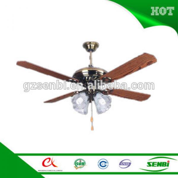 48&#39;&#39; fancy oscillating decorative ceiling fan parts with led light