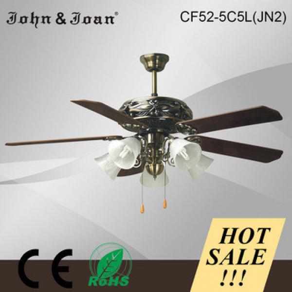 Indoor lighting and environmental protection ceiling fan with lamp
