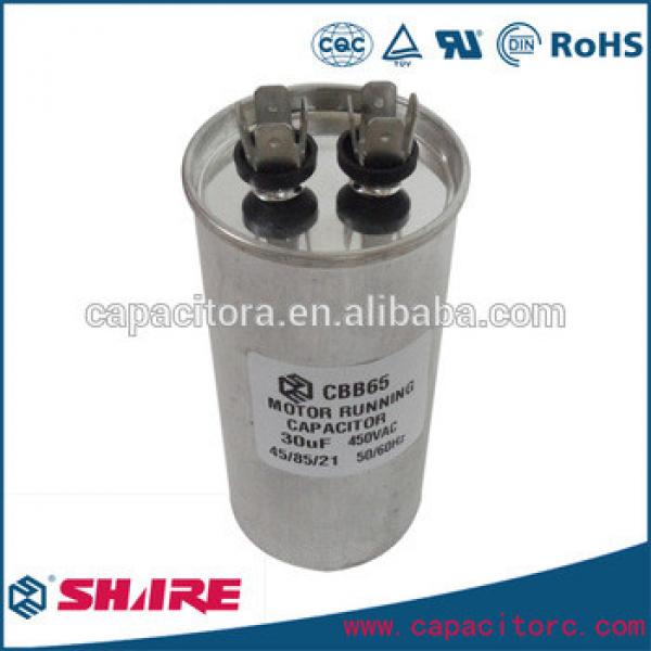 high voltage capacitor for ceiling fan CBB65 450V 8UF