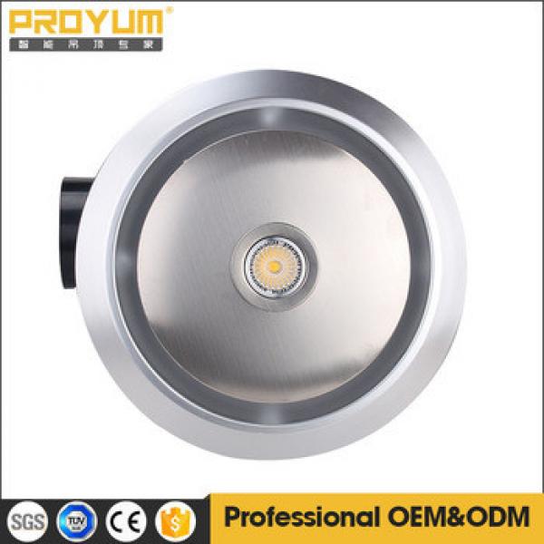 Low Noise Small Round Bathroom Exhaust Fan with LED Lighting