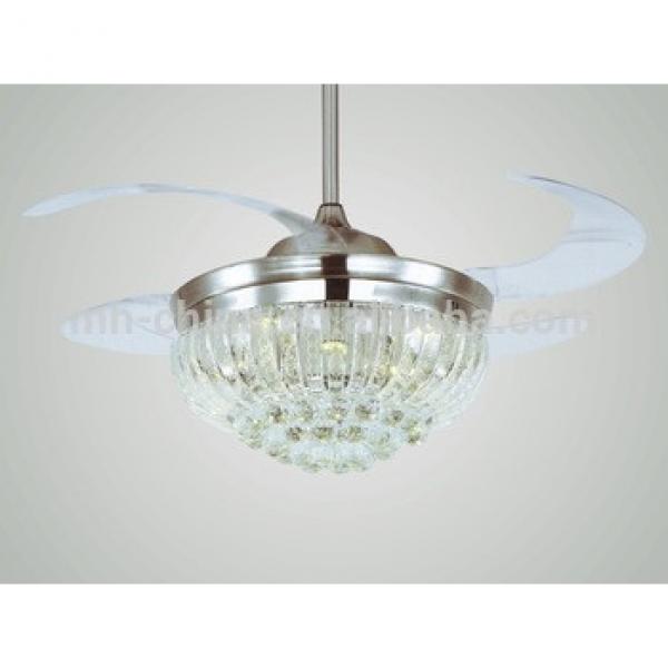 48&#39;&#39; MFL4813 DELUX DECORATIVE ceiling fan WITH CRYSTAL LED LIGHT