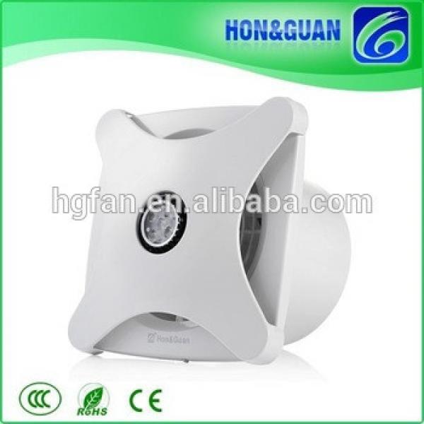 wall mounted ceiling mounted exhaust fan with LED lighting