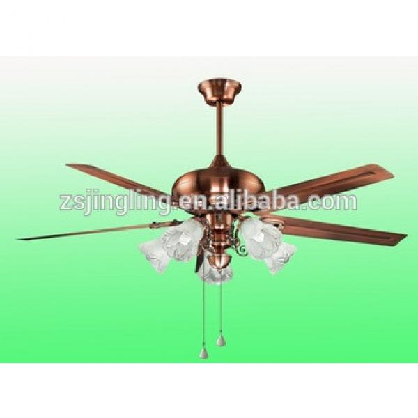 ceiling fan with remote control with five light