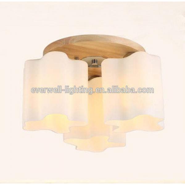 europe style modern newest design glass LED ceiling lamp