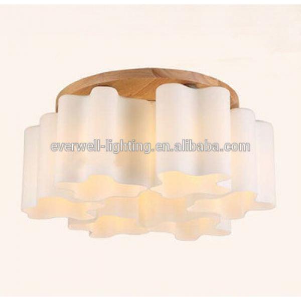 modern flower shape warm light indoor E27 LED ceiling lamp