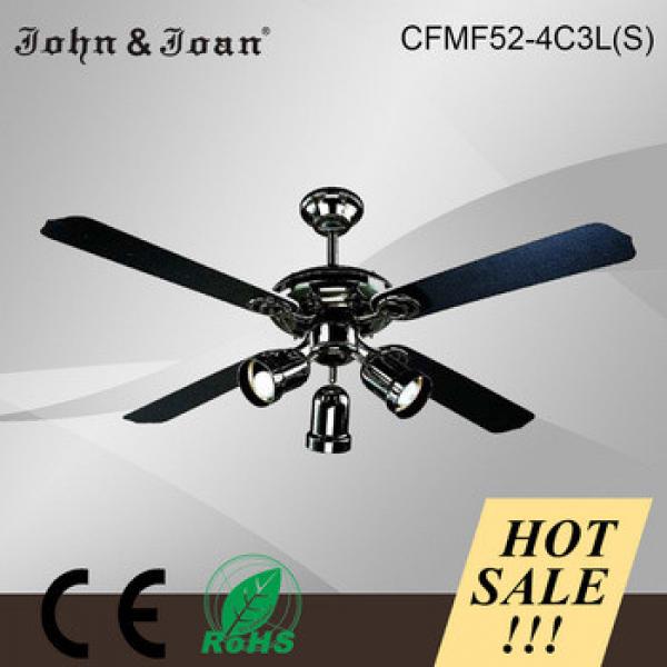 High quality China wholesale big air flow national fancy ceiling fan with light