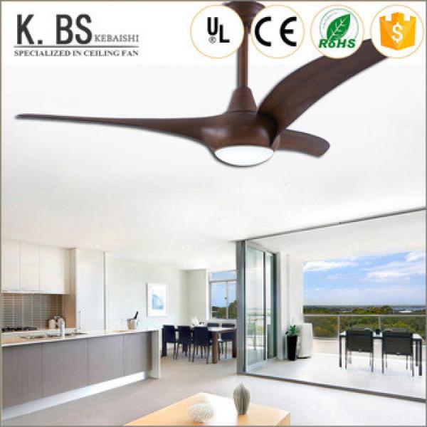 Classic Design Low Noise 52 Inch Remote Control DC Ceiling Fan With Light