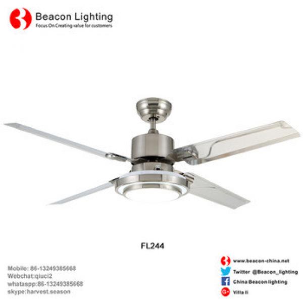 good quality 52&quot; Revue Brushed Nickel LED Ceiling Fan lamp Wholesale Factory price