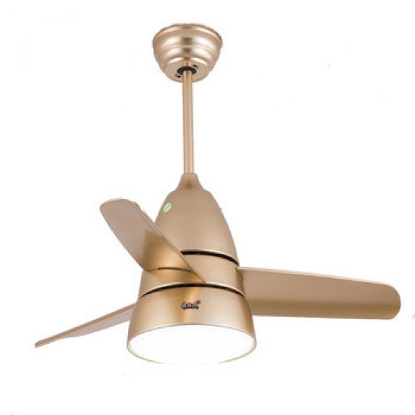36 inch remote control small ceiling fan with LED light kits for children&#39;s room energy saving fans