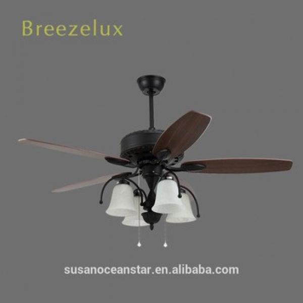 2018 low noise super asia 52inch living room ceiling fan with high rpm