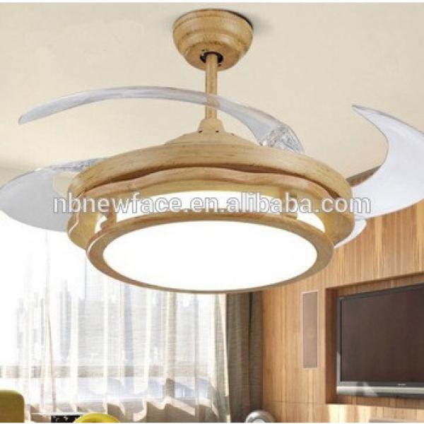OEM Metal 5 Invisible Blade Ceiling Fan Light