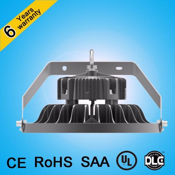 Die cast aluminum UGR&lt;19 led warehouse lighting 200w 150w microwave dimming high bay light